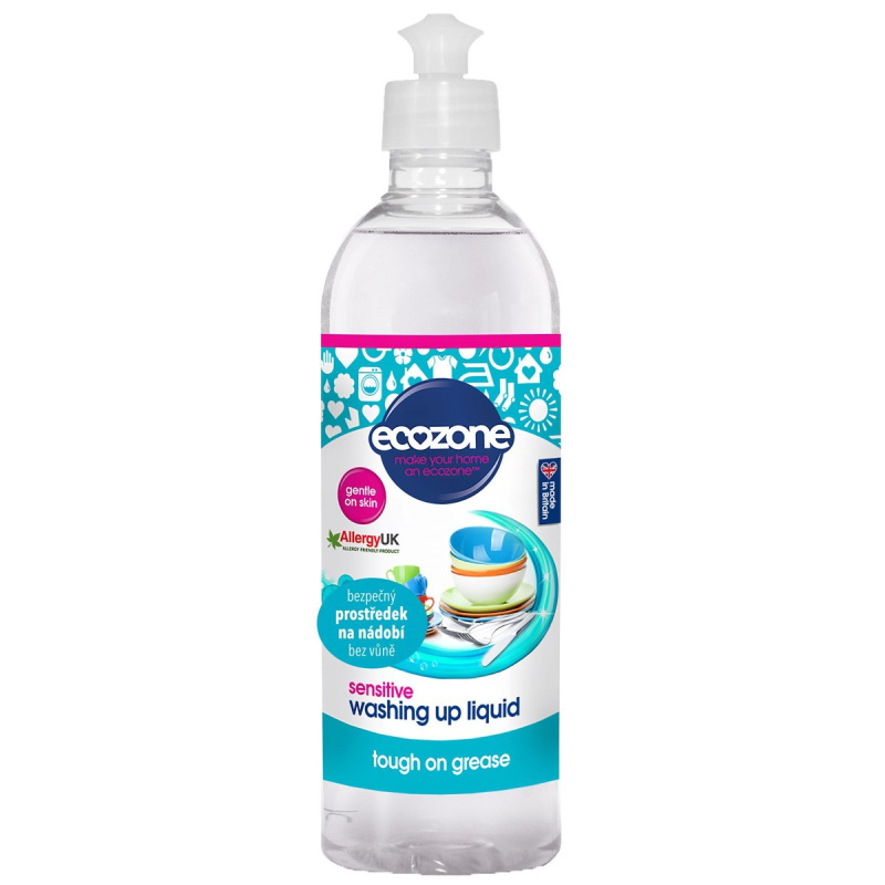 Ecozone na ruční mytí nádobí Sensitive 500ml