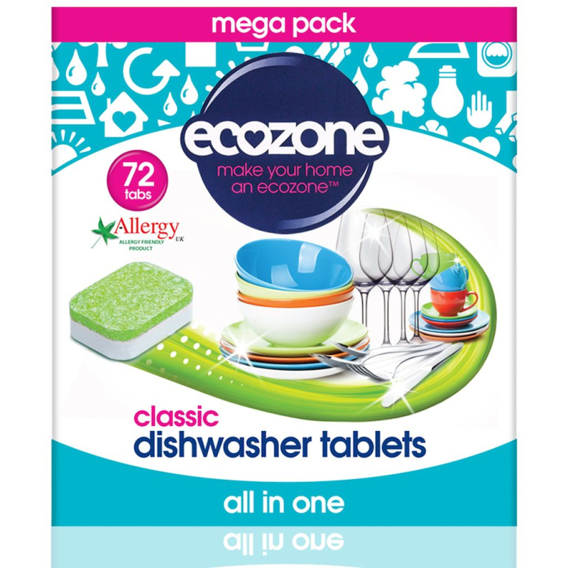 Ecozone tablety do myčky Classic 72ks