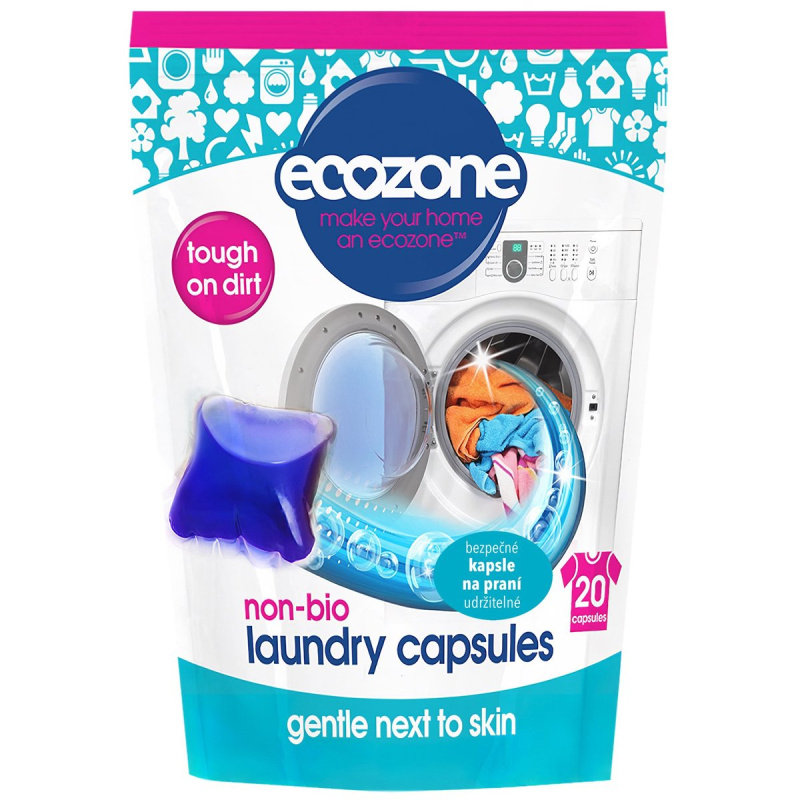 Ecozone prací kapsle bez enzymů 20ks