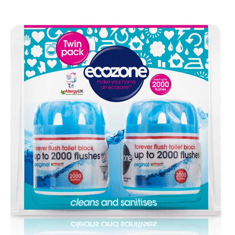 Ecozone osvěžovač a čistič WC Duo Pack
