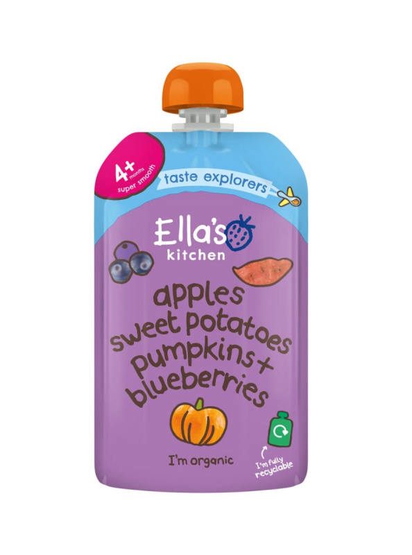 ELLA'S KITCHEN Batáty dýně a jablko  BIO 120 g