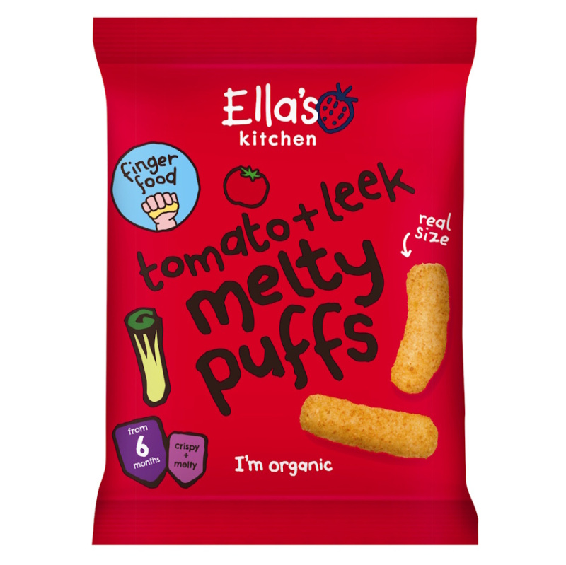 ELLA'S KITCHEN Křupky rajče a pórek BIO 20 g
