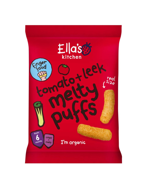 ELLA'S KITCHEN Křupky rajče a pórek BIO 20 g