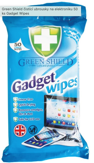 Green Shield Ubrousky na LCD obrazovky 50 ks