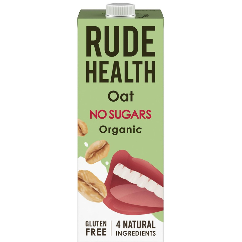 Rude Health BIO Ovesný nápoj bez cukru