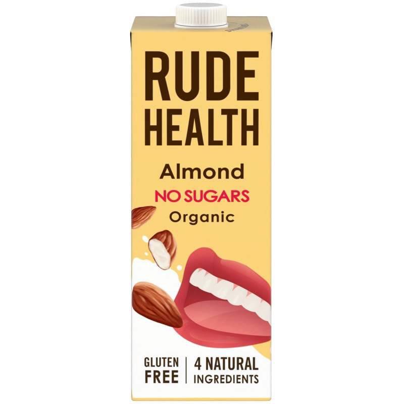 Rude Health BIO Mandlový nápoj bez cukru