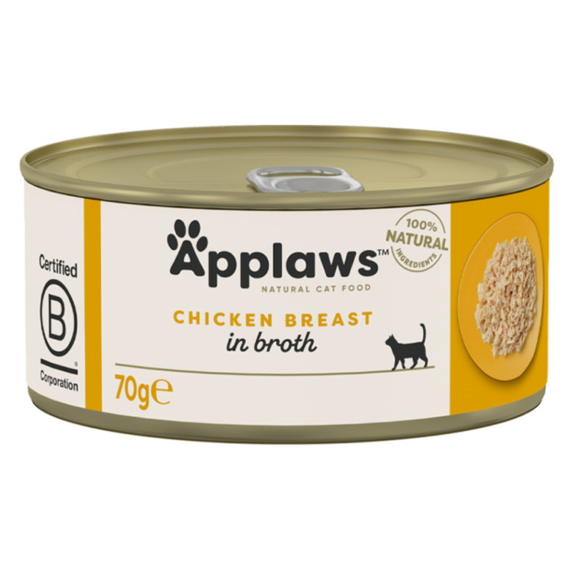 Konzerva APPLAWS Cat Chicken Breast 70 g