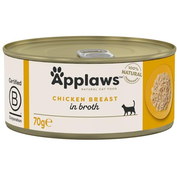 Konzerva APPLAWS Cat Chicken Breast 70 g