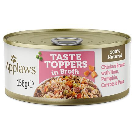 Konzerva APPLAWS Dog Chicken, Ham & Veg 156 g