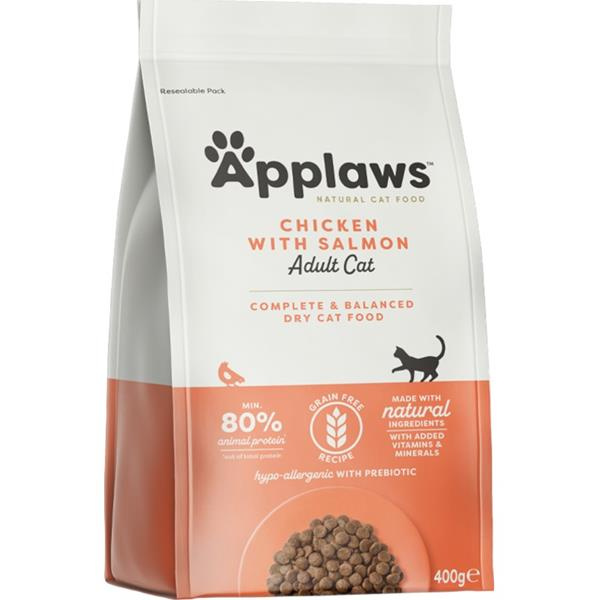 APPLAWS Dry Cat Chicken & Salmon 400 g