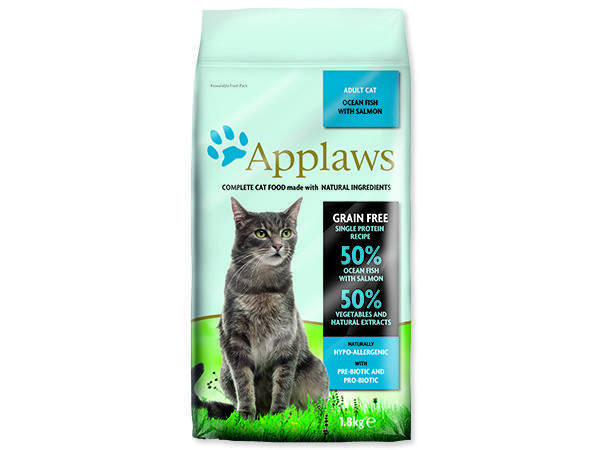 APPLAWS Dry Cat Ocean Fish & Salmon 1,8 kg
