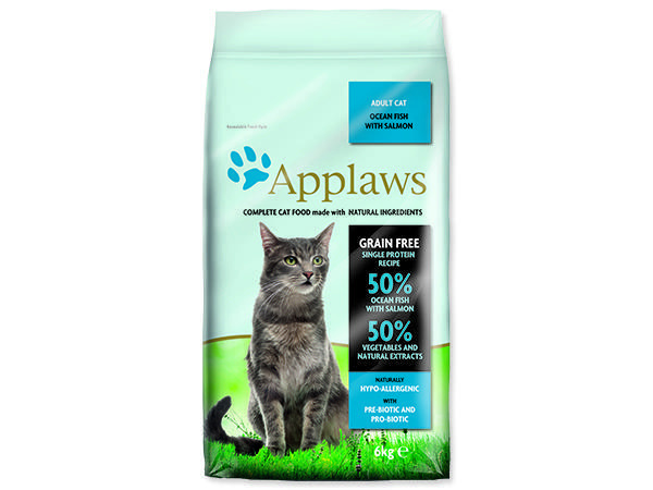  Applaws Cat Dry Adult Ocean Fish & Salmon  6 kg