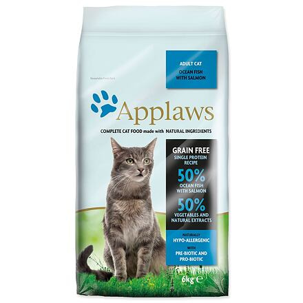  Applaws Cat Dry Adult Ocean Fish & Salmon  6 kg