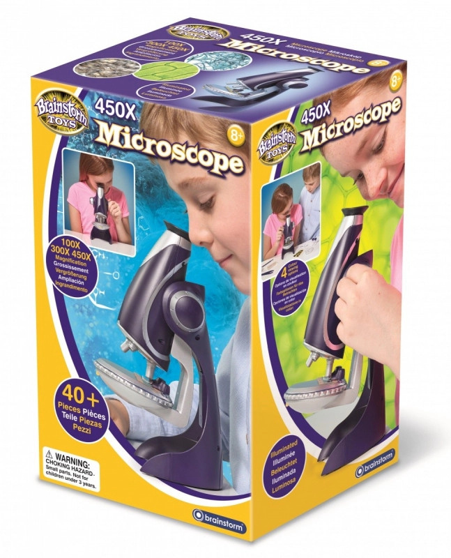 Mikroskop Brainstorm 450x pro děti