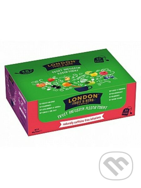 Kolekce čajů London Fruit & Herb - ovocné, směs, box 80 sáčků