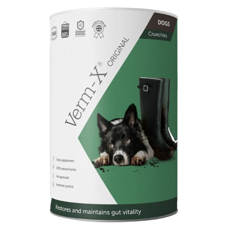 Verm-X Přírodní granule proti střevním parazitům pro psy 100g