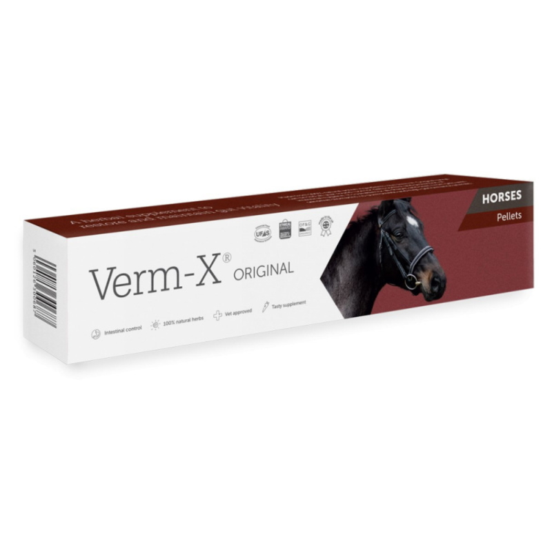 Verm-X Přírodní pelety proti střevním parazitům pro koně 250g