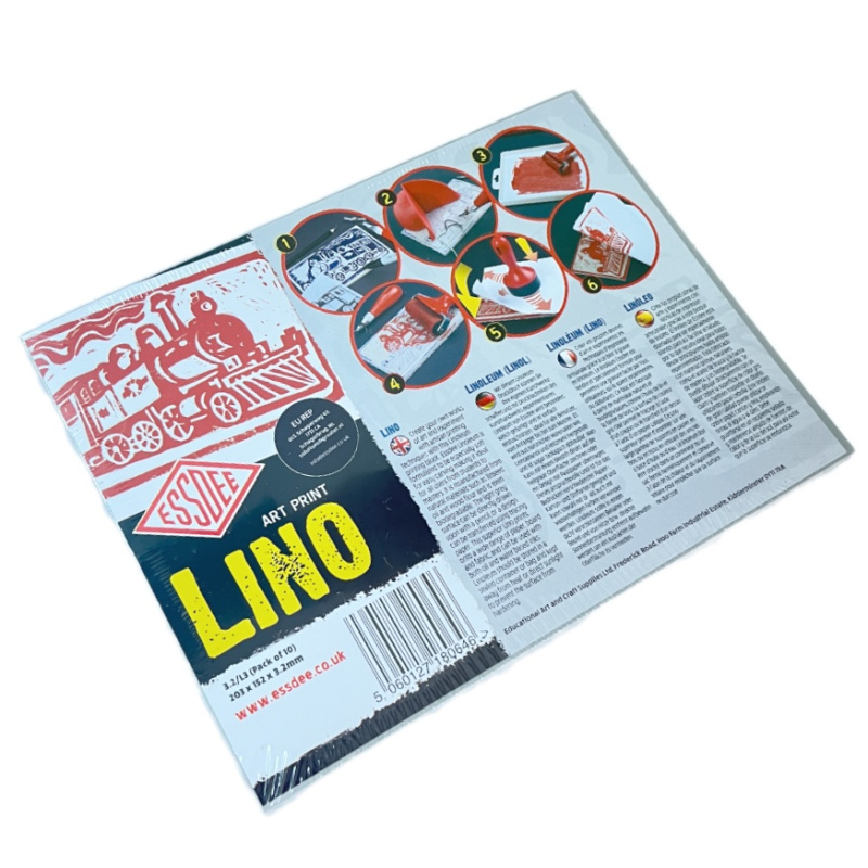 Lino tiskový blok 20,3x15,2cm (10ks)