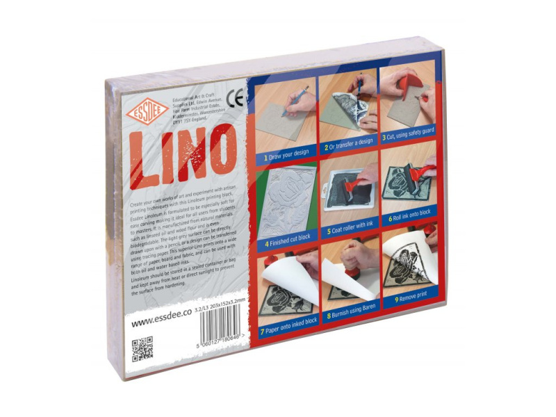 Lino tiskový blok 20,3x15,2cm (10ks)