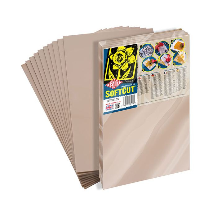 ESSDEE lino Softcut 300x200x3mm - 10 ks