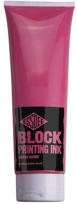 ESSDEE barva na linoryt 300ml - fluorescentní červená