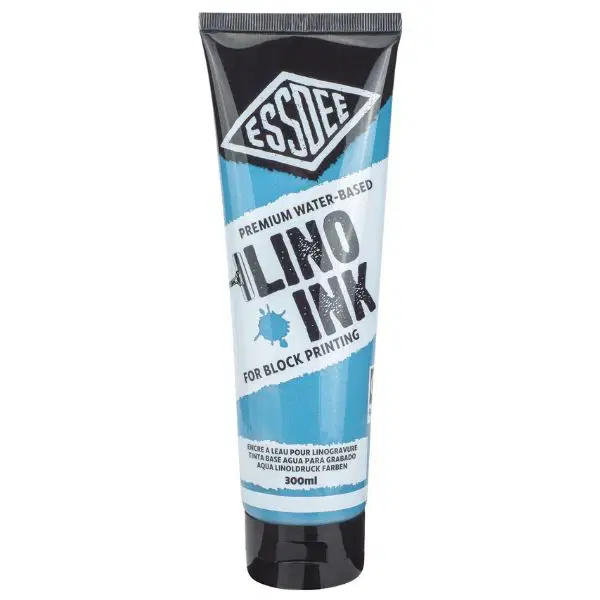 ESSDEE barva na linoryt 300ml - fluorescentní modrá