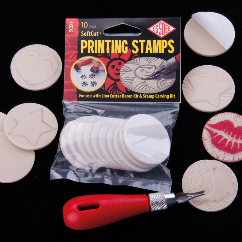 ESSDEE samolepící kulaté lino - 10 ks, prům. 4,5cm Master cut