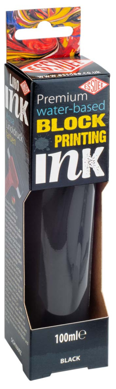 ESSDEE Premium barva na linoryt v tubě 100ml, Black