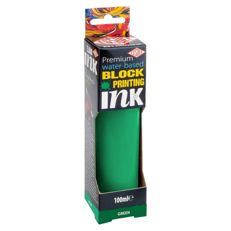 ESSDEE Premium barva na linoryt v tubě 100 ml, Brilliant Green