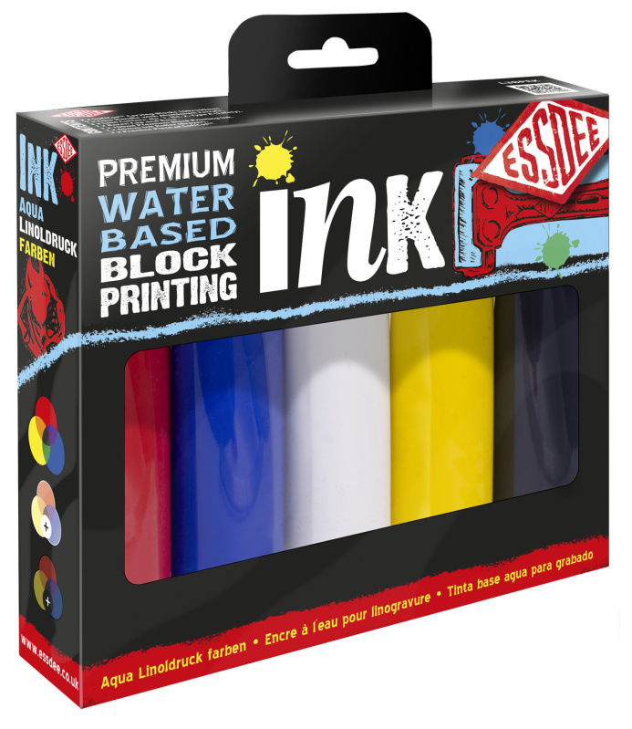 ESSDEE Premium sada barev na linoryt 5 x100 ml