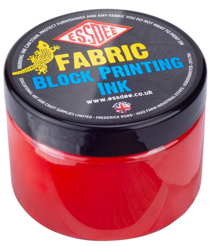 Barva na linoryt TEXTILNÍ 150 ml - červená