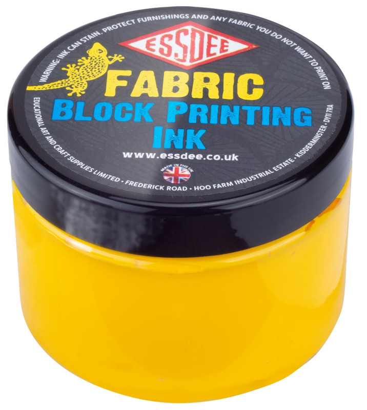 Barva na linoryt TEXTILNÍ 150 ml - žlutá