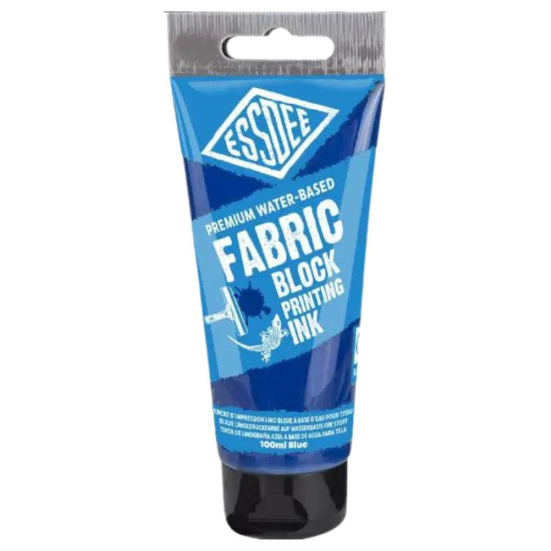 Barva na linoryt TEXTILNÍ 100 ml - modrá
