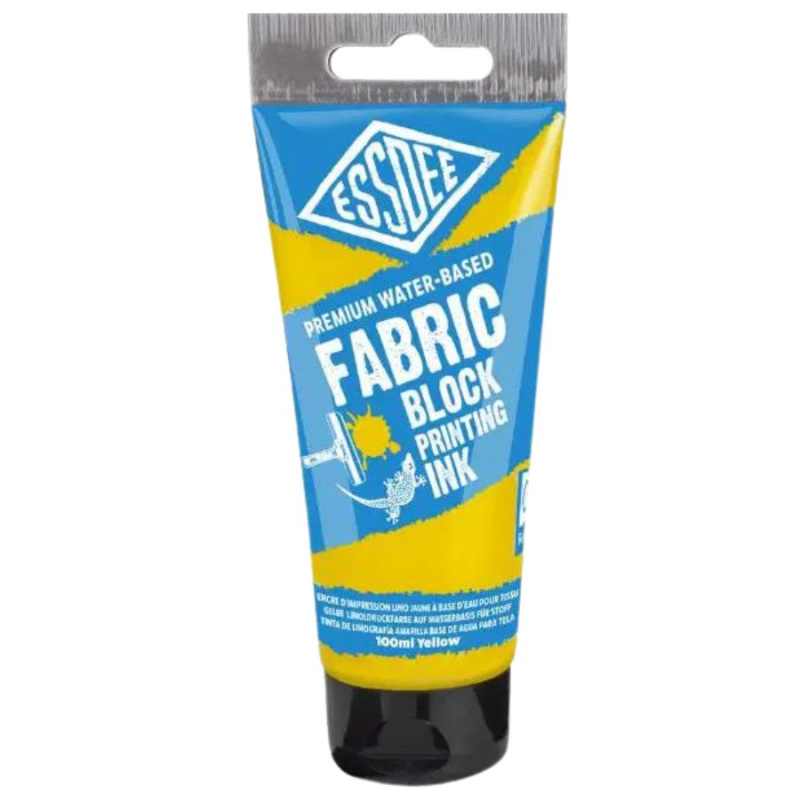 Barva na linoryt TEXTILNÍ 100 ml - žlutá