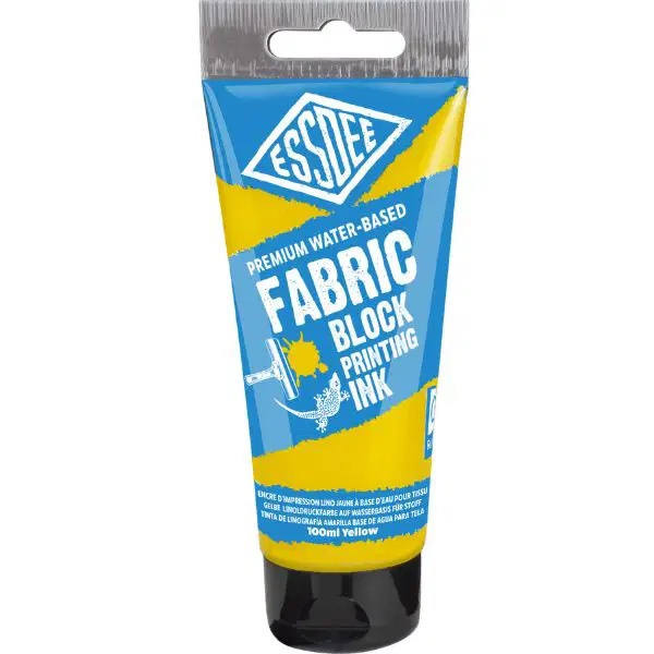Barva na linoryt TEXTILNÍ 100 ml - žlutá
