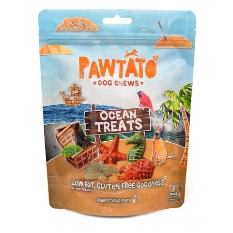 Benevo Odměna pro psy Pawtato Ocean Treats Small 140g