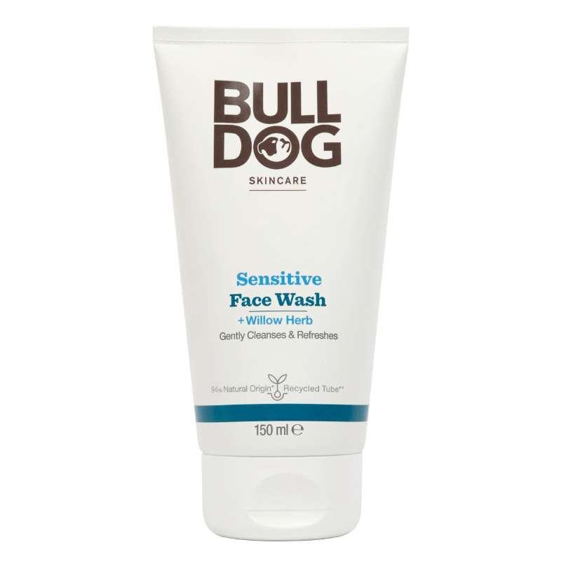 Bulldog Sensitive Face Wash čisticí gel na obličej 150 ml
