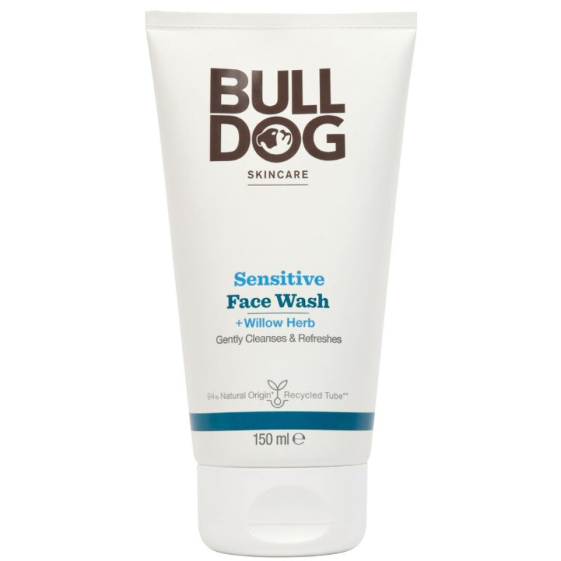 Bulldog Sensitive Face Wash čisticí gel na obličej 150 ml