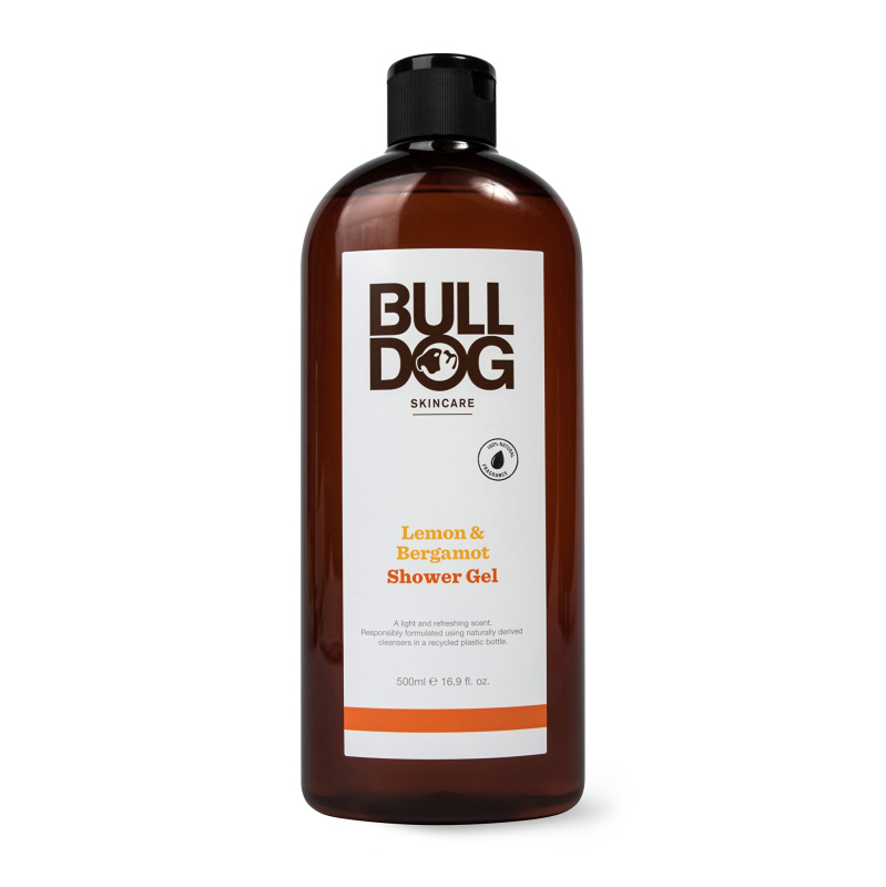 Bulldog Lemon & Bergamot Shower Gel sprchový gel pro muže 500 ml