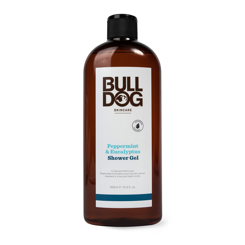 Bulldog Peppermint & Eucalyptus Shower Gel sprchový gel pro muže 500 ml