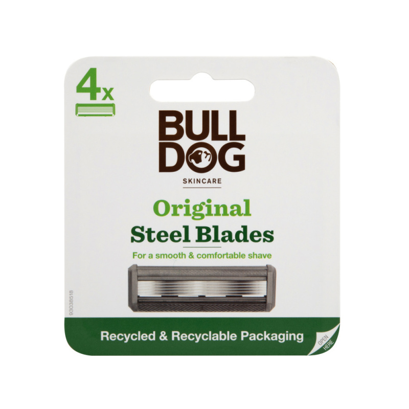 Bulldog Original Steel Blades náhradní břity 4 ks