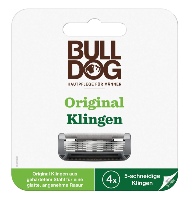 Bulldog Original Steel Blades náhradní břity 4 ks