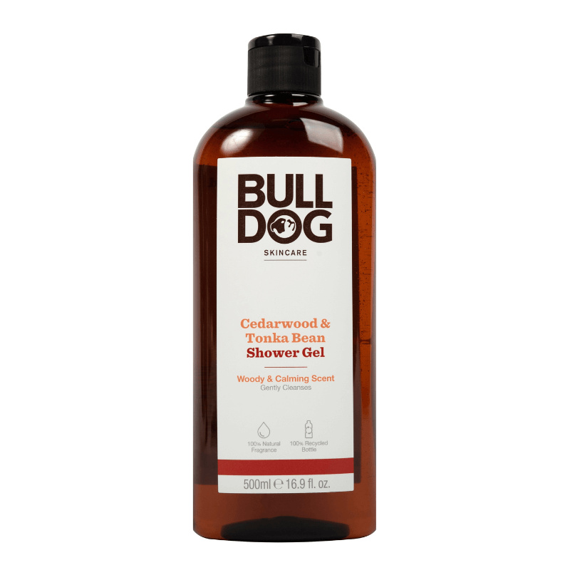 Bulldog Cedarwood and Tonka Bean sprchový gel pro muže 500 ml