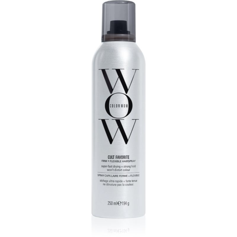 Color WOW Cult Favorite Firm + Flexible Hairspray lak na vlasy se silnou fixací 250 ml