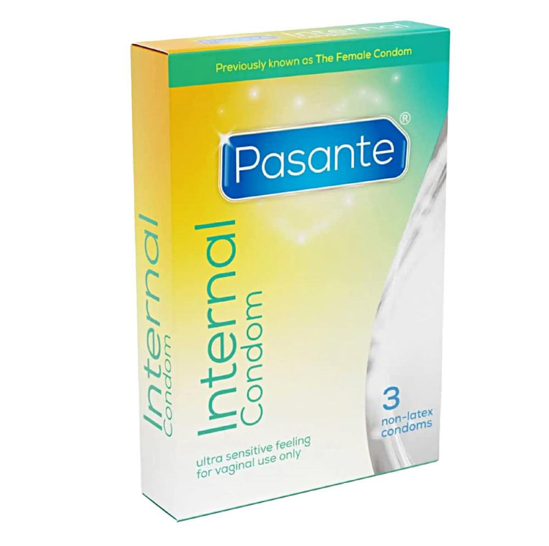 Pasante Internal Dámský kondom bez latexu 3 ks