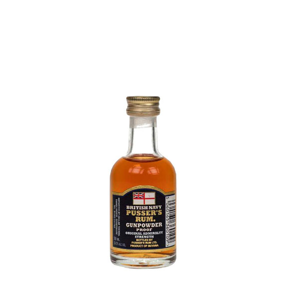 Pusser's Gunpowder Proof Spiced Mini 54,5% 0,05l