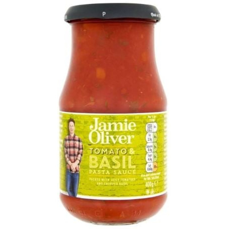 Jamie Oliver rajčatová omáčka s bazalkou