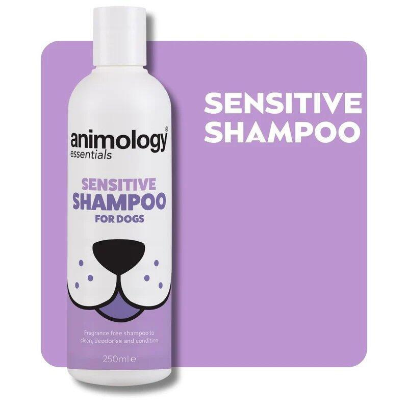 Animology Essentials Jemný šampon bez vůně pro citlivé psy 250 ml