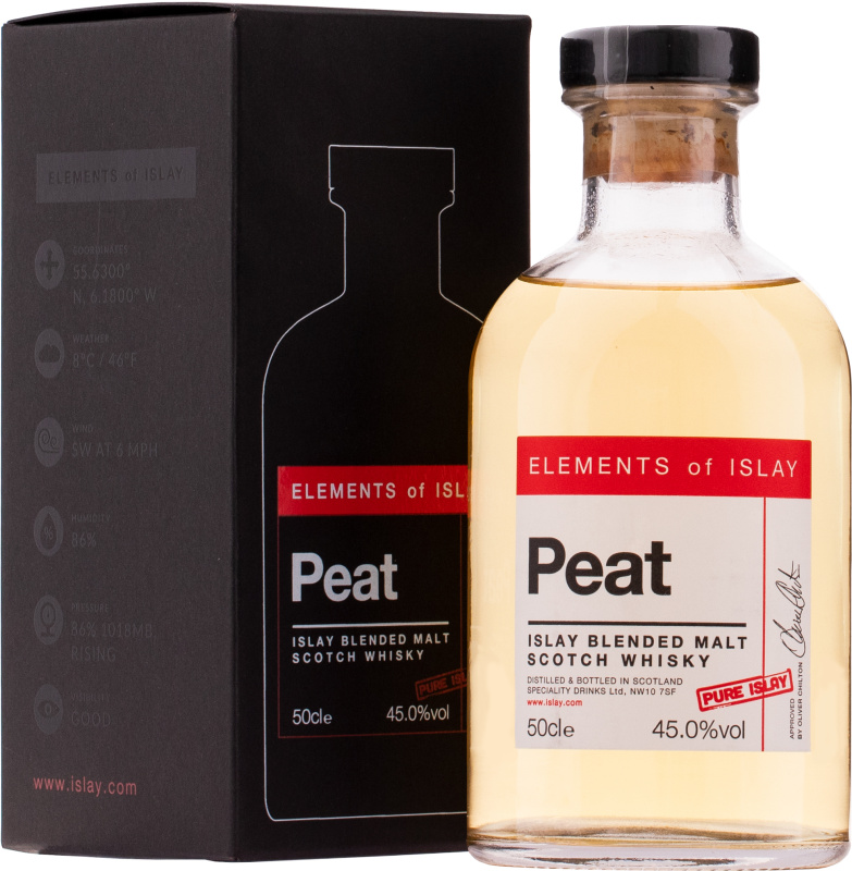 Peat – Pure Islay Elements of Islay 45% 0,5l