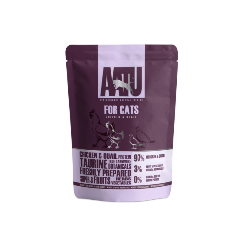 AATU Cat Chicken n Quail kaps. 85 g